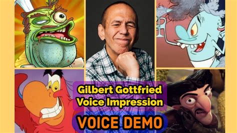 Gilbert Gottfried Voice Impression (Voice Demo) - YouTube