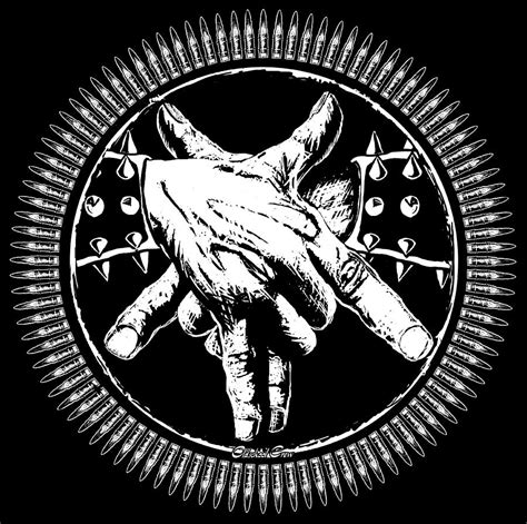 Hands Pentagram Digital Art by DG ART Prints | Fine Art America