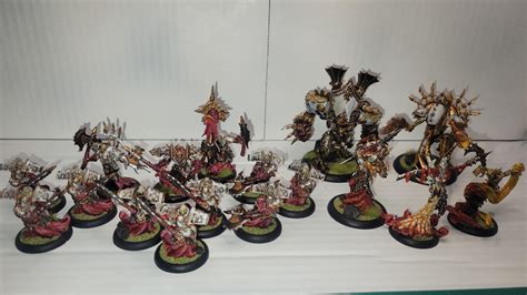 Finally finished painting my 25 point Cryx list : Warmachine