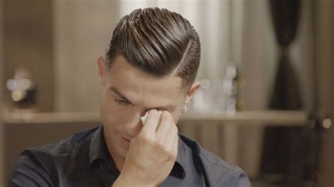 Cristiano Ronaldo breaks down in tears during Piers Morgan interview after watching video of his ...