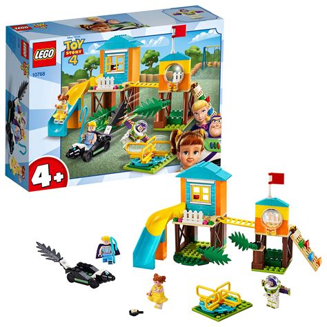 Buy LEGO 10768 4+ Toy Story 4 Buzz and Bo Peep’s Playground Adventure with Buzz Lightyear, Bo ...