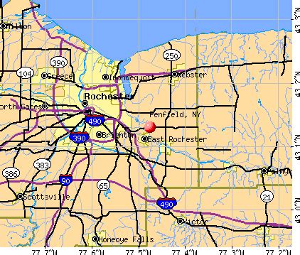 Penfield, New York (NY 14526) profile: population, maps, real estate, averages, homes ...