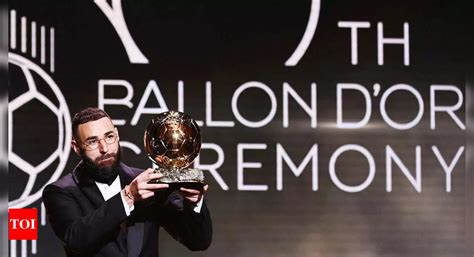 Karim Benzema wins Ballon d'Or after fantastic year with Real Madrid | Football News - Times of ...