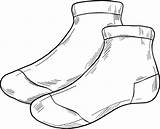 Socks coloring page  ColouringPages sketch template
