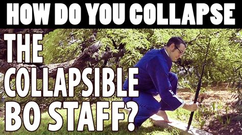 How do you collapse the Collapsible Bo Staff? - YouTube