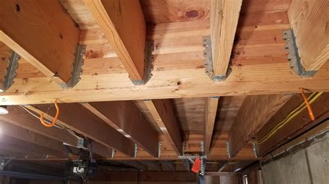 Ceiling drywall - options for dealing with joists slightly higher than beam? - Home Improvement ...