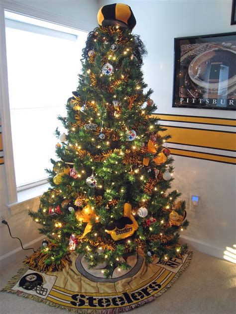 Steelers Tree for the Gameroom Here We Go Steelers, Steelers Baby, Pittsburg Steelers, Steelers ...