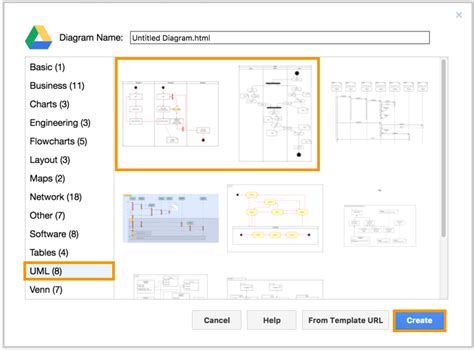 Create UML activity diagrams in draw.io - draw.io