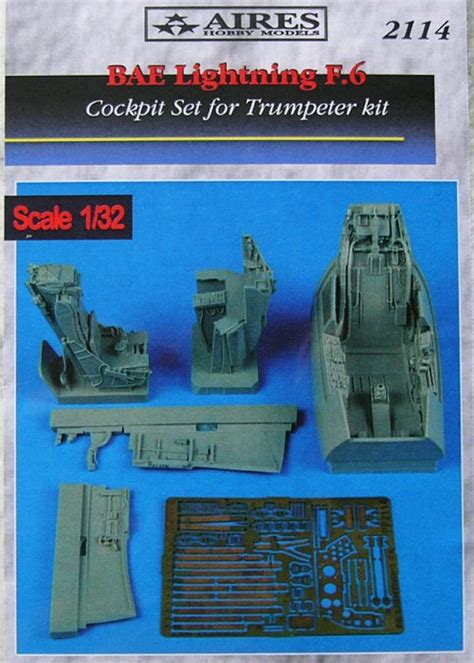 MODELIMEX Online Shop | 1/32 BAE Lightning F.6 cockpit set (TRUMP ...