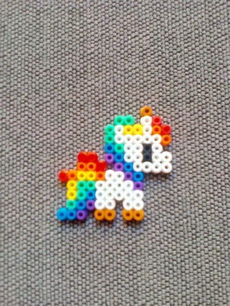 Unicorns Hama Beads Design Perler Bead Art Melty Bead Patterns | Images ...