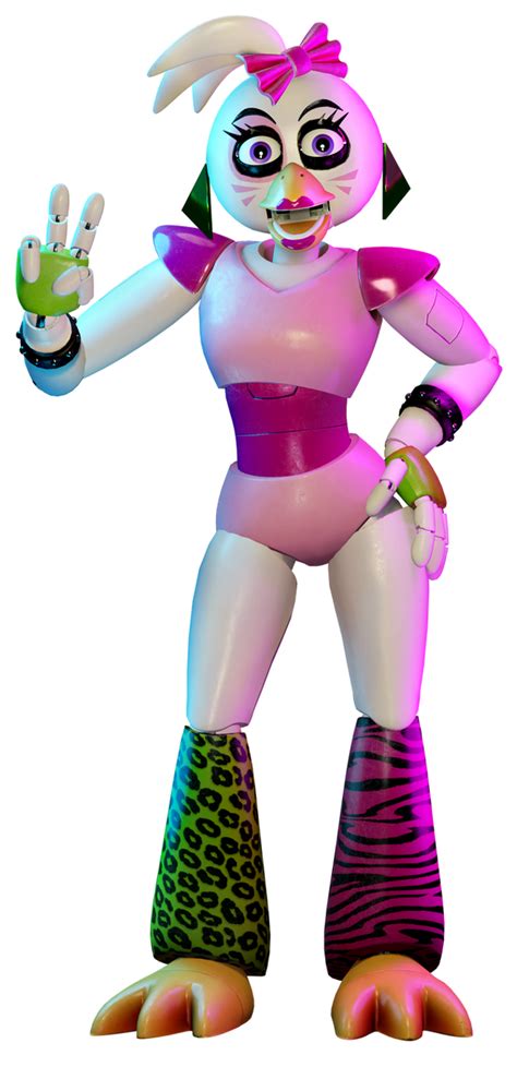 FNAF SB Glamrock Chica full body by Enderziom2004 on DeviantArt