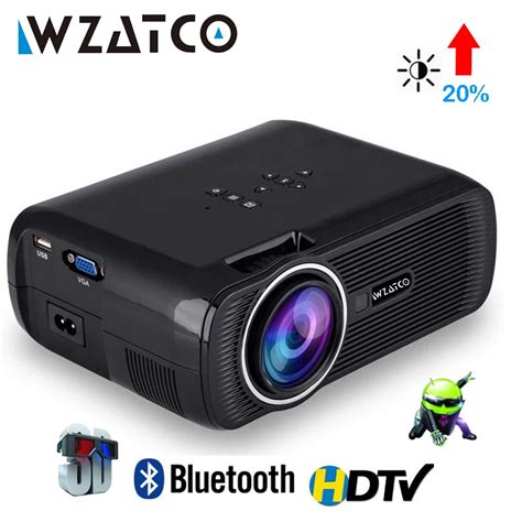 Promo Offer WZATCO CTL80 Android 6 Wifi Smart Portable Mini LED 3D TV ...