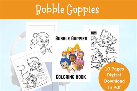 Bubble Guppies Goby Coloring Pages