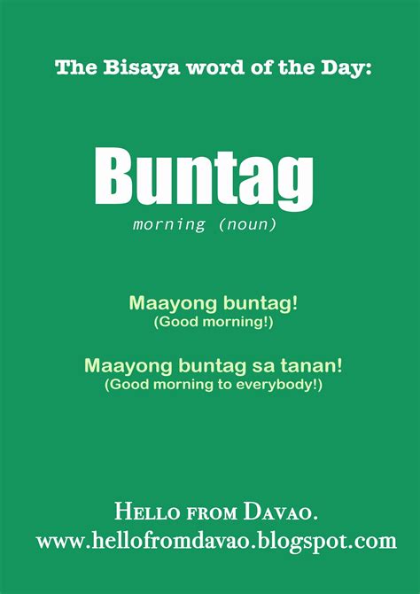 This is how we talk in Davao! The Bisaya word of the Day... Day 2 | Hello from Davao.