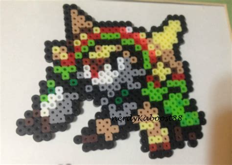Pokemon X & Y Starters evolutions Pokedex Necklace Decor Bead Sprite Perler Art | eBay