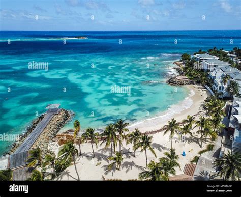 Hodges Bay Beach, Antigua Stock Photo - Alamy