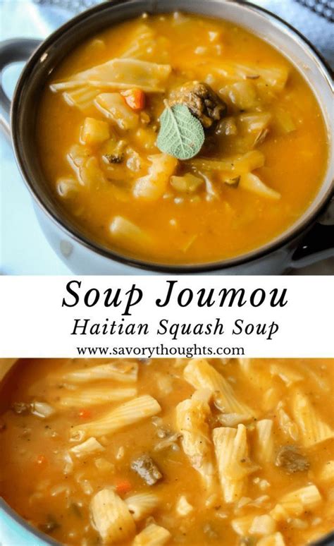 Soup Joumou (Haitian Squash Soup) | Recipe | Haitian food recipes, Soup joumou, Hatian food