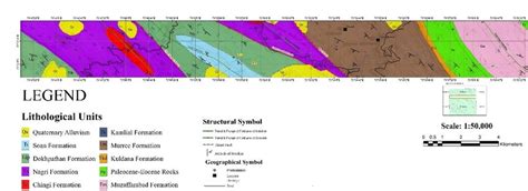 Figure No, 2. Show composite structure map of kotli tatta pani , gulpur... | Download Scientific ...