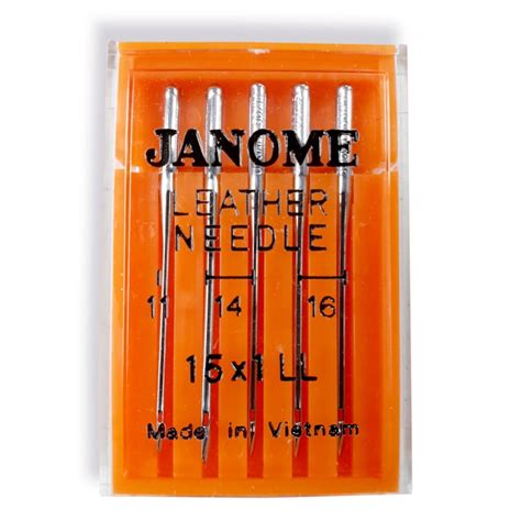 Janome Leather Sewing Machine Needles