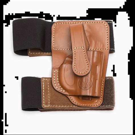 Tomcat Brown Leather Right Hand Ankle Holster Mod. C | Beretta