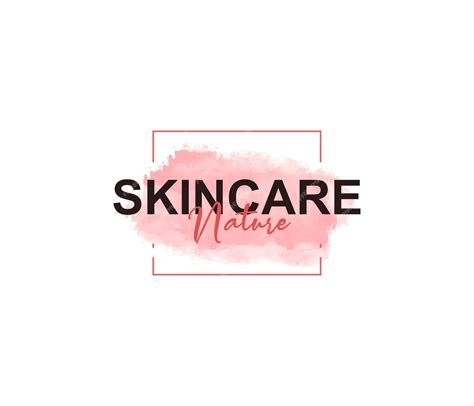 Premium Vector | Skin care logo design