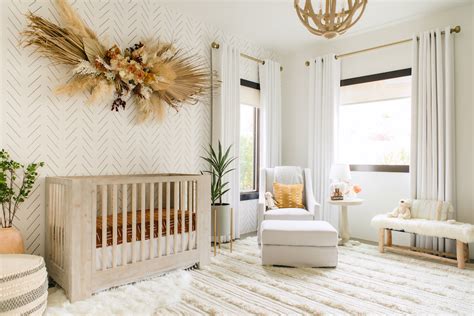 Bright Neutral Bohemian Nursery Reveal - Project Nursery