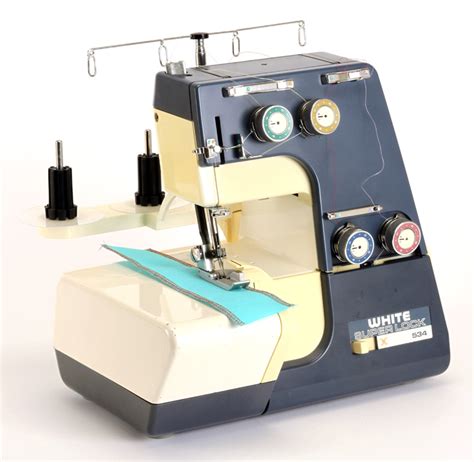 White Superlock Super Lock Serger Sewing Machine 534W G in Excellent