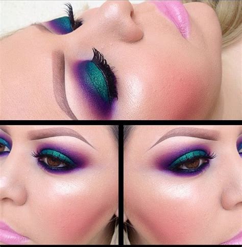 Green/purple eyeshadow | Eyeshadow/Make-up Ideas | Pinterest | Eyeshadow, Peacocks and Eye Shadow