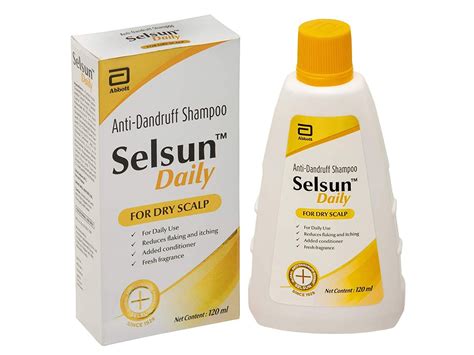 Selsun Daily Anti-Dandruff Shampoo for Dry Scalp 120 ml