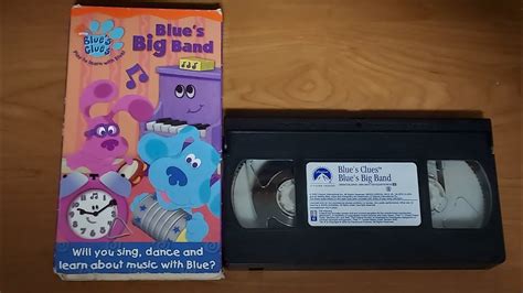 Closing Of Blue's Clues: Blue's Big Band VHS From 2003 - YouTube