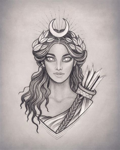 Diana 🌙 Roman moon goddess of the hunt.She is also known as Artemis in greek mythology.As she is ...