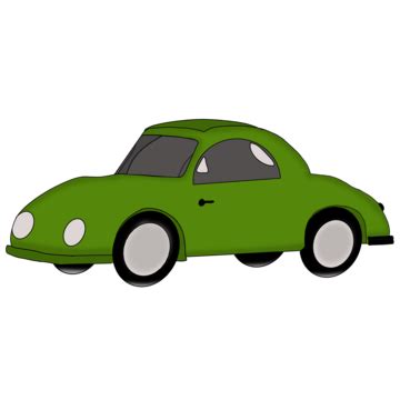 Cartoon Green Car Illustration, Car Clipart, Cartoon Clipart, Green Clipart PNG Transparent ...