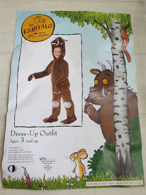 The Gruffalo costume, Babies & Kids, Babies & Kids Fashion on Carousell