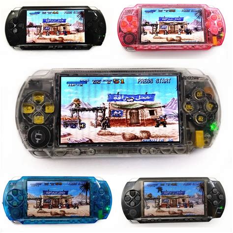 Professionally Refurbished For Sony PSP 1000 PSP 1000 Handheld System Game Console Color ...