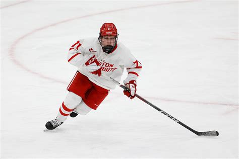 BU Freshman Macklin Celebrini Named a Hobey Baker Award Finalist | BU Today | Boston University