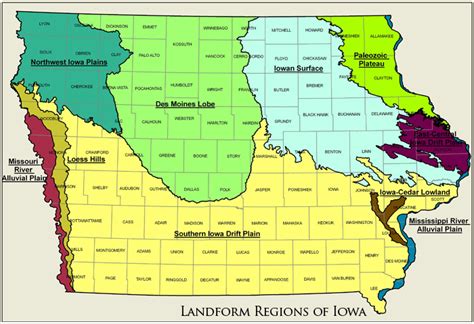 Loess Hills Iowa Map | Zip Code Map