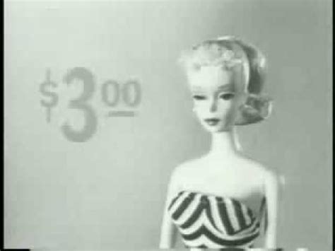 The first Barbie commercial (1959). : ObscureMedia