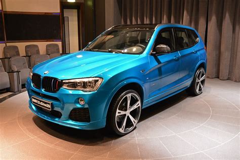 Beautiful BMW X3 with M Sport Package and tuning accessories