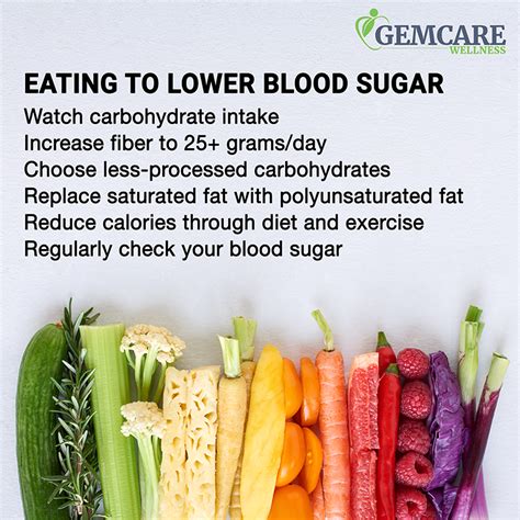 Eating to lower blood sugar for type 2 diabetes - GemCareWellness.com