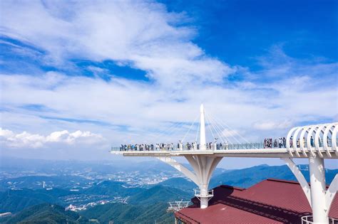 Gangwondo PyeongChang Adventure Tour | Yukbaek Majigi & Balwangsan Skywalk & Cave of White ...