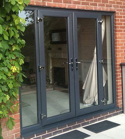 anthracite-grey-french-doors | Upvc french doors, French doors exterior, House cladding