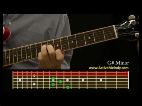 How To Play a G# (Sharp) Minor Chord on the Guitar - YouTube