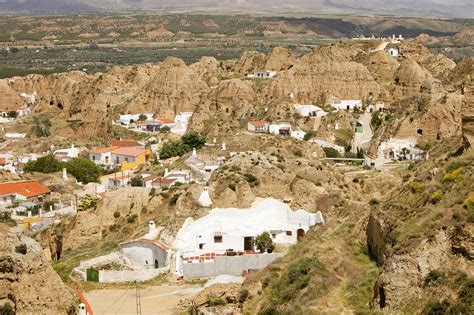 Old Cave houses in Guadix - Stock Image - C026/8186 - Science Photo Library