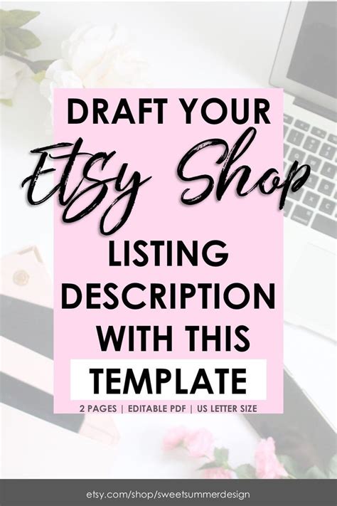 Etsy Listing Template, Product Listing Template, Product Description ...