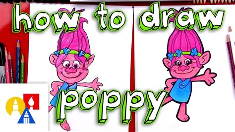 How To Draw A Troll Poppy - pic-cafe