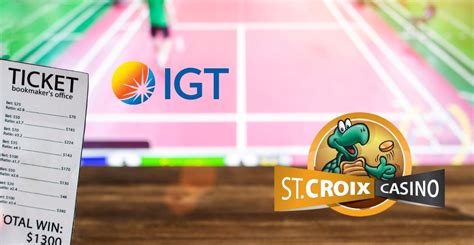 IGT Announces Sportsbook Partnership With St. Croix Casinos