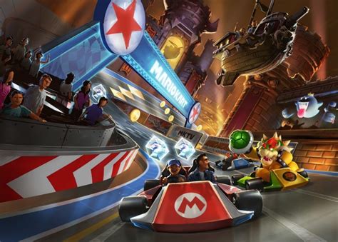 Mario Kart Ride Details for Super Nintendo World