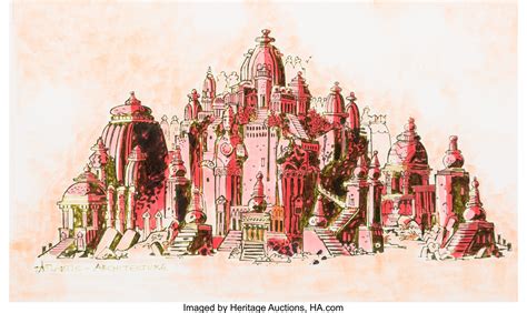 Atlantis: The Lost Empire Concept Art (Walt Disney, 2001).... | Lot ...