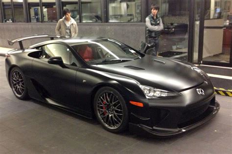 World’s Only Matte Black Lexus LFA Nürburgring Edition | Lexus Enthusiast