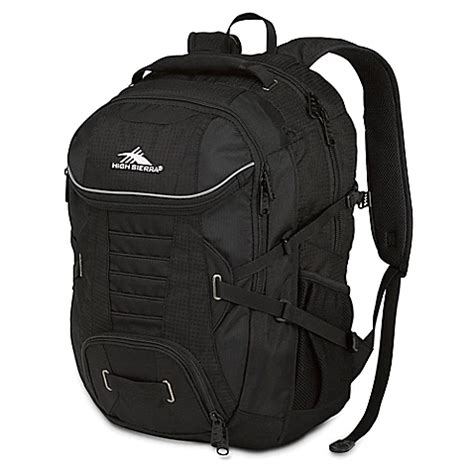 Buy High Sierra® Haywire 20-Inch Laptop Backpack in Black from Bed Bath & Beyond